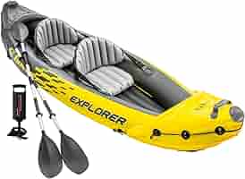 Explorer - 新品！エクスプローラー K2カヤック インテックス　釣り　アウトドア　川　海　湖 Amazon.co.jp: エクスプローラー K2 カヤック 312cm×91cm×51cm